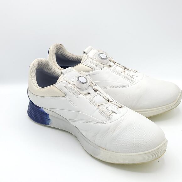 ECCO  Golf D-Three Boa white blue men's size 42  9 us - Picture 3 of 9
